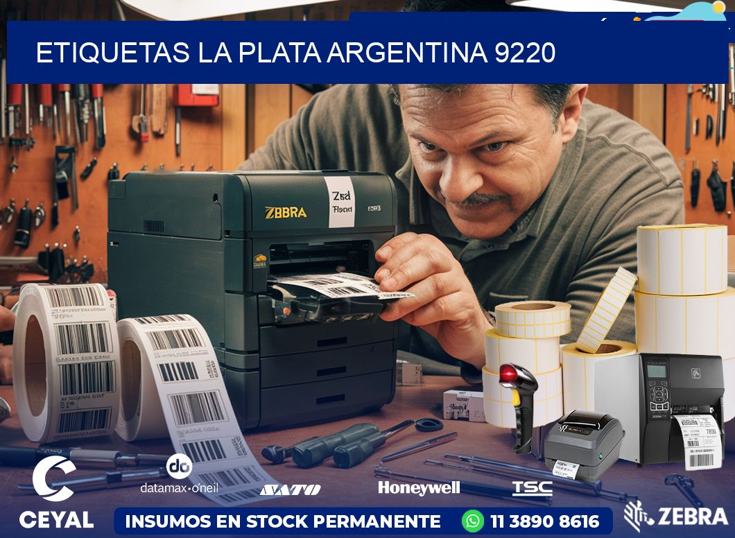 Etiquetas La Plata Argentina 9220