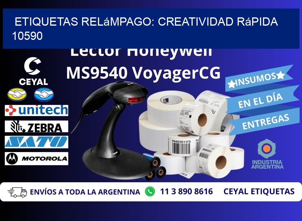 Etiquetas Relámpago: Creatividad Rápida 10590