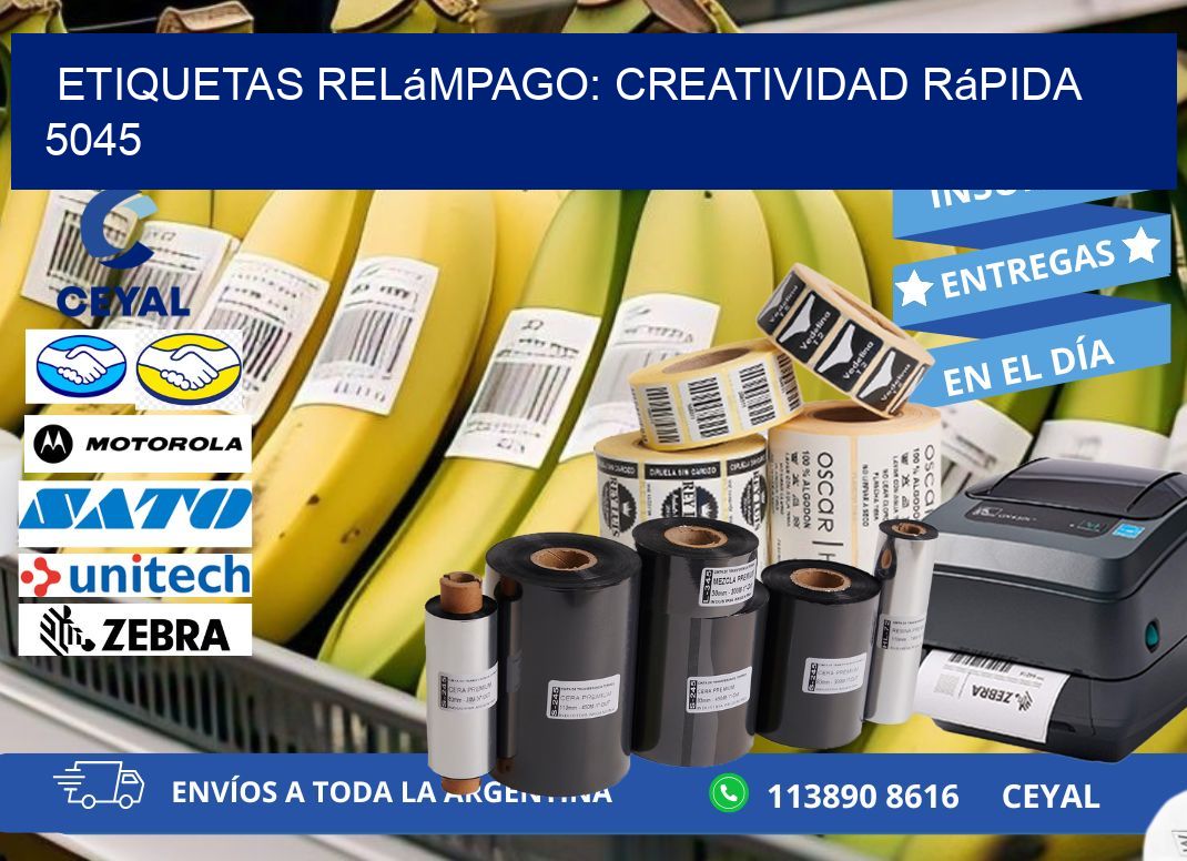 Etiquetas Relámpago: Creatividad Rápida 5045