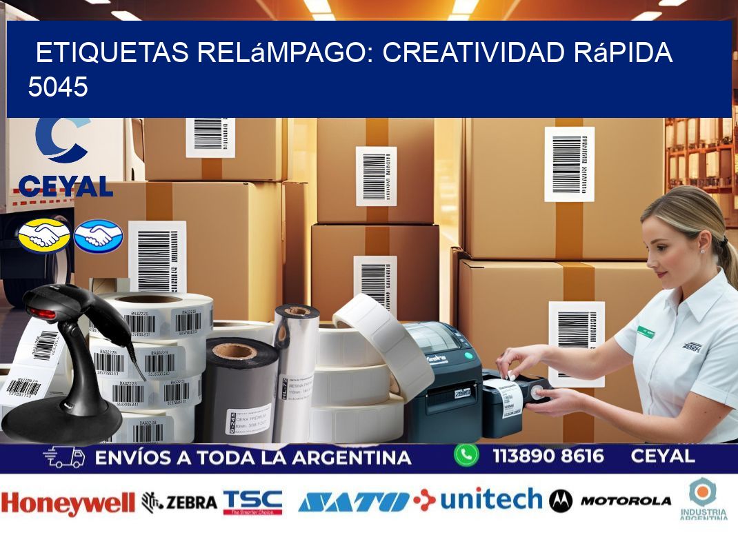 Etiquetas Relámpago: Creatividad Rápida 5045