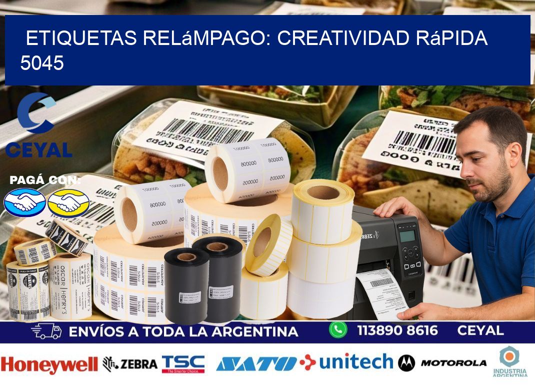 Etiquetas Relámpago: Creatividad Rápida 5045