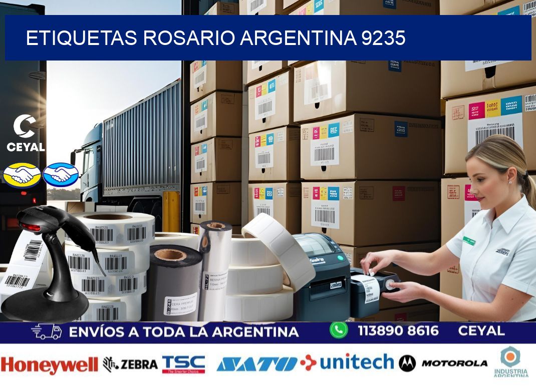 Etiquetas Rosario Argentina 9235