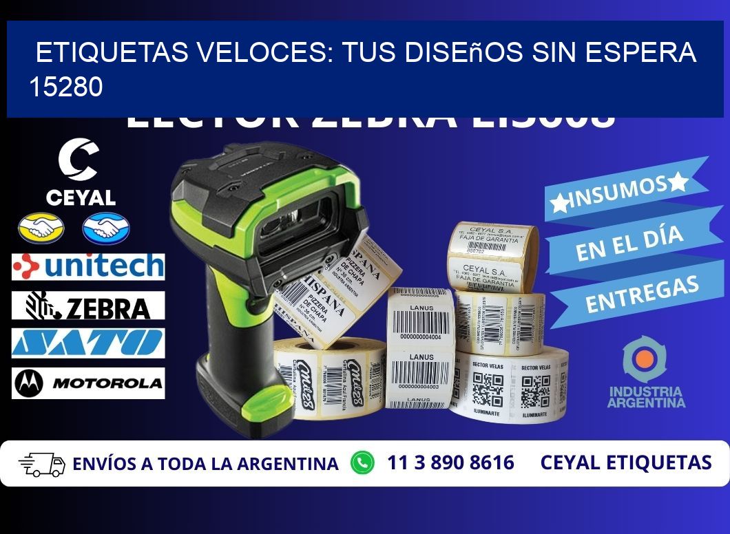 Etiquetas Veloces: Tus Diseños sin Espera 15280