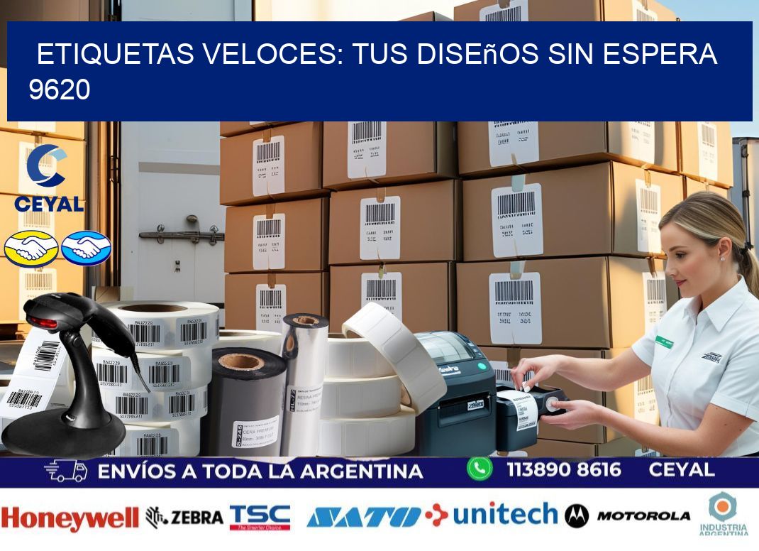 Etiquetas Veloces: Tus Diseños sin Espera 9620