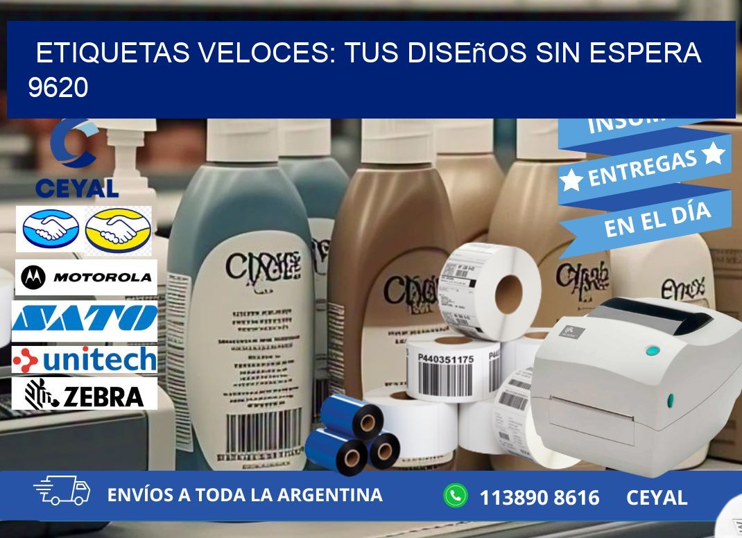 Etiquetas Veloces: Tus Diseños sin Espera 9620