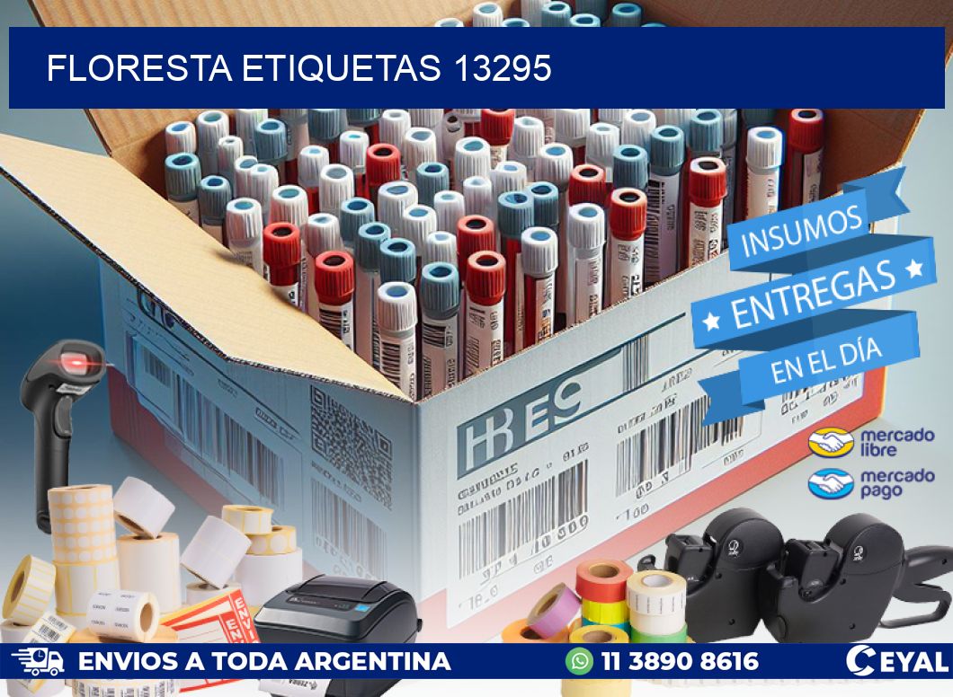 Floresta etiquetas 13295