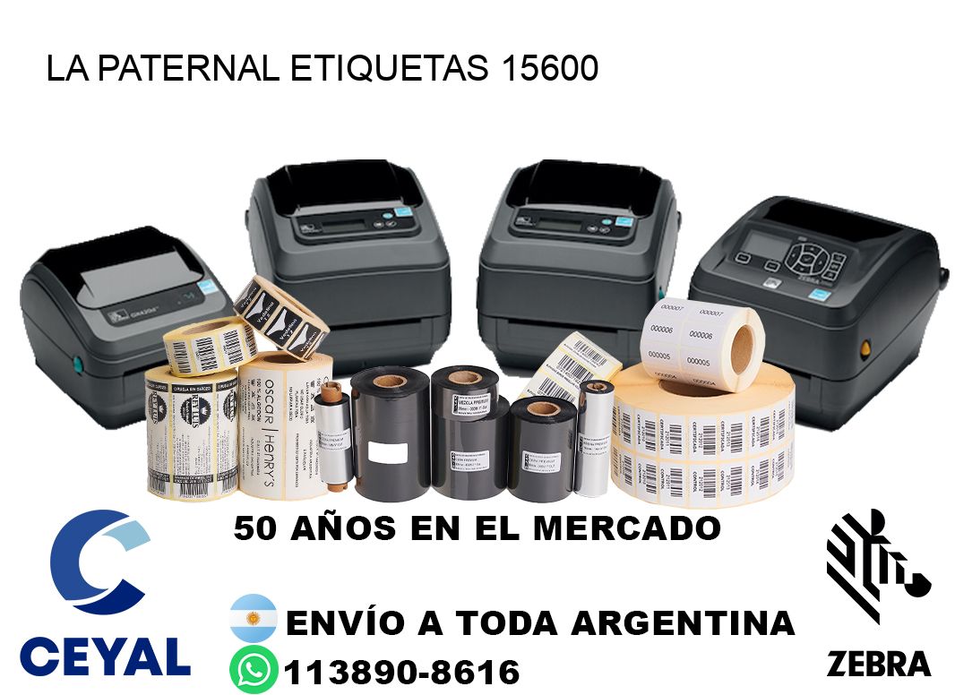 La Paternal etiquetas 15600