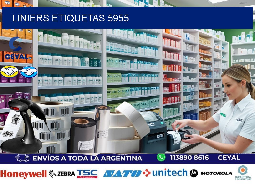 Liniers etiquetas 5955
