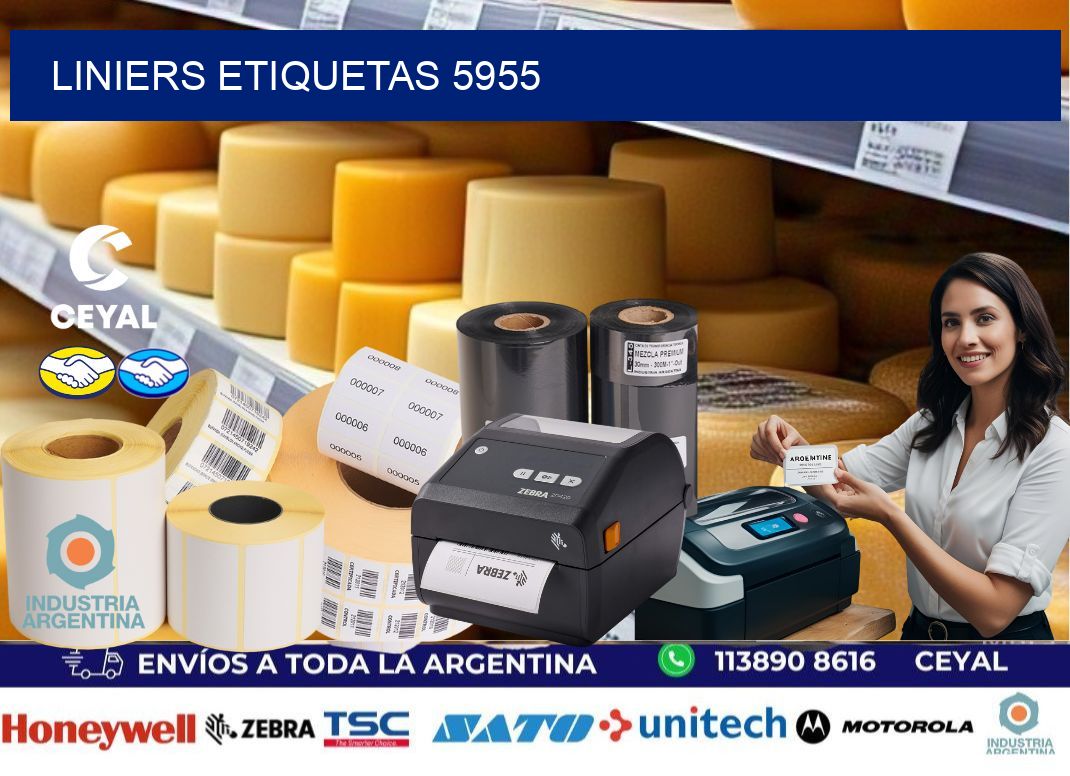 Liniers etiquetas 5955