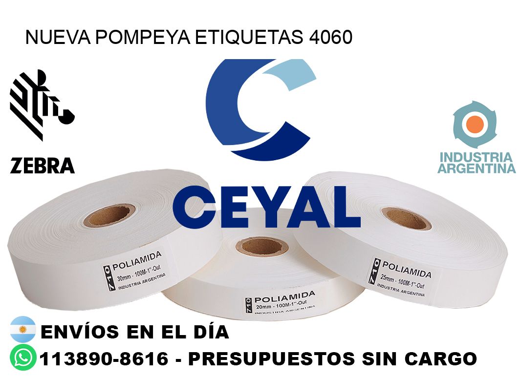Nueva Pompeya etiquetas 4060