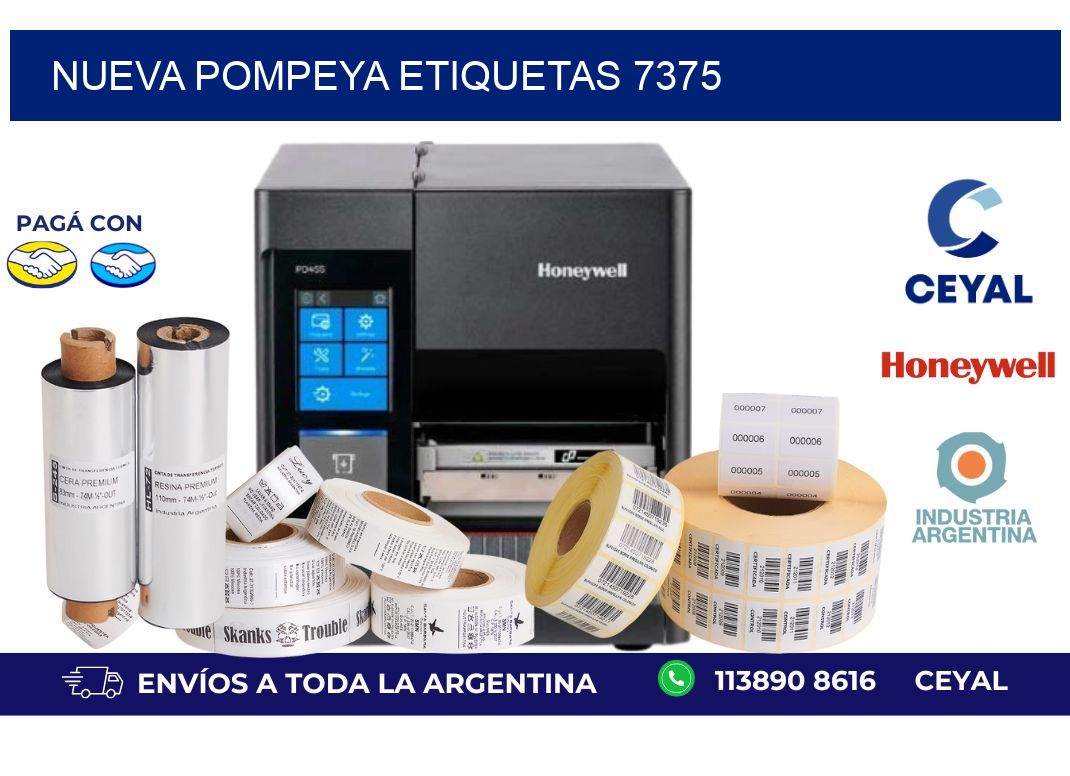 Nueva Pompeya etiquetas 7375