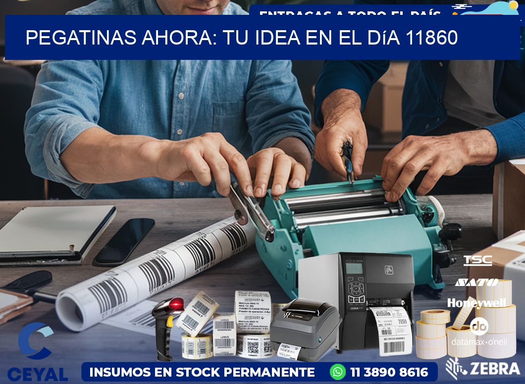Pegatinas Ahora: Tu Idea en el Día 11860