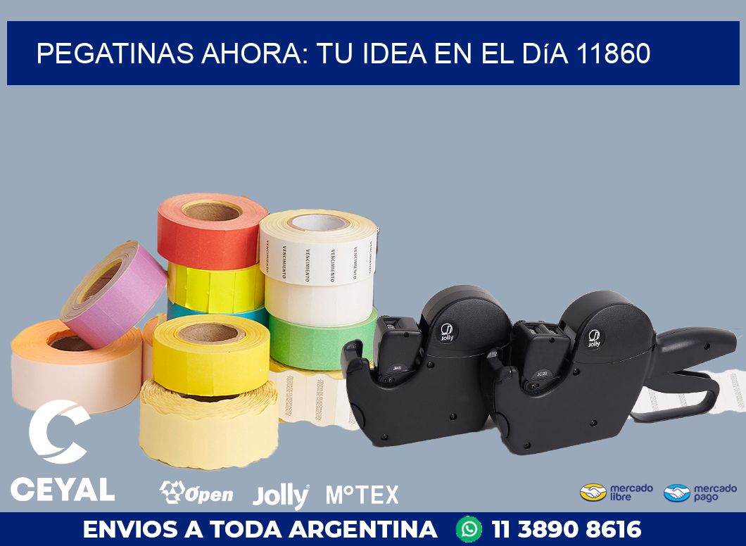 Pegatinas Ahora: Tu Idea en el Día 11860