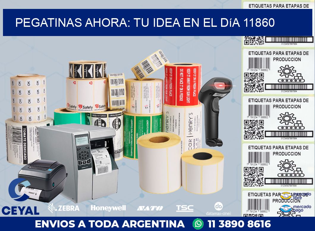Pegatinas Ahora: Tu Idea en el Día 11860