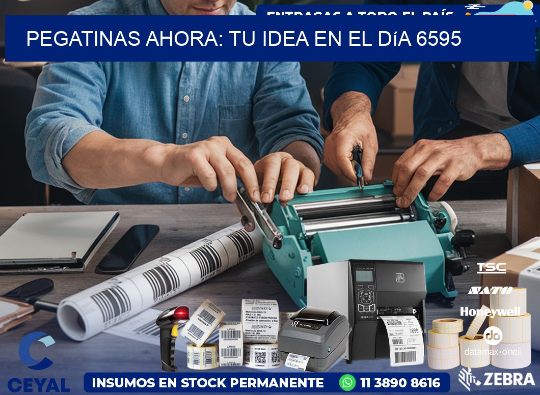 Pegatinas Ahora: Tu Idea en el Día 6595