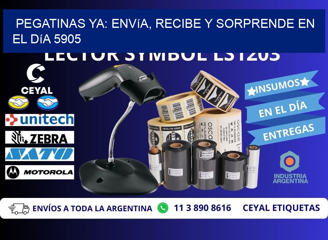 Pegatinas Ya: Envía, Recibe y Sorprende en el Día 5905