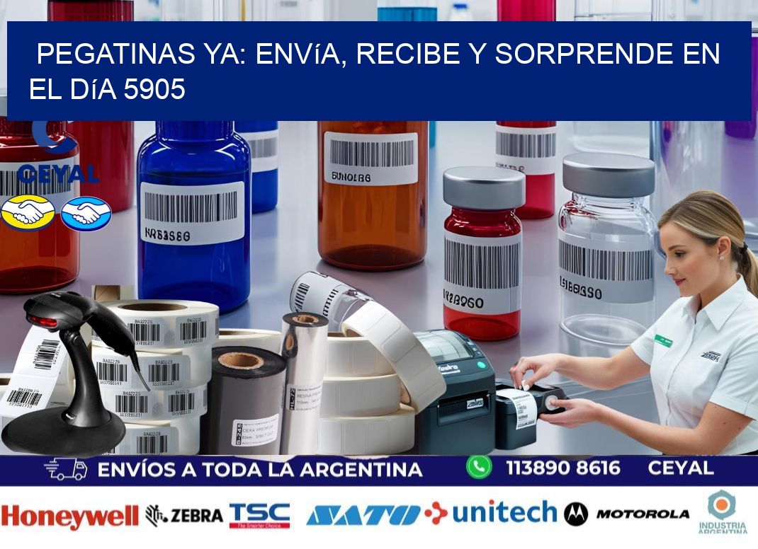 Pegatinas Ya: Envía, Recibe y Sorprende en el Día 5905