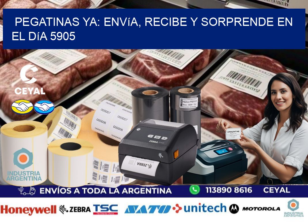 Pegatinas Ya: Envía, Recibe y Sorprende en el Día 5905