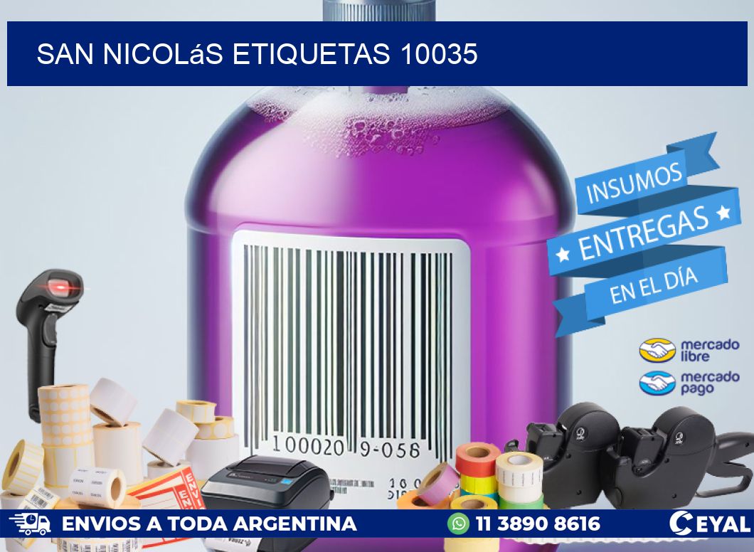 San Nicolás etiquetas 10035
