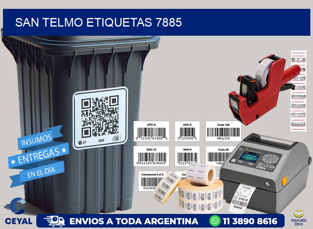 San Telmo etiquetas 7885