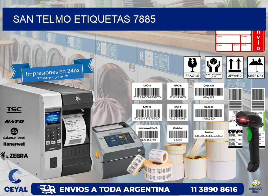 San Telmo etiquetas 7885