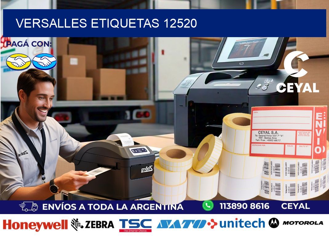 Versalles etiquetas 12520