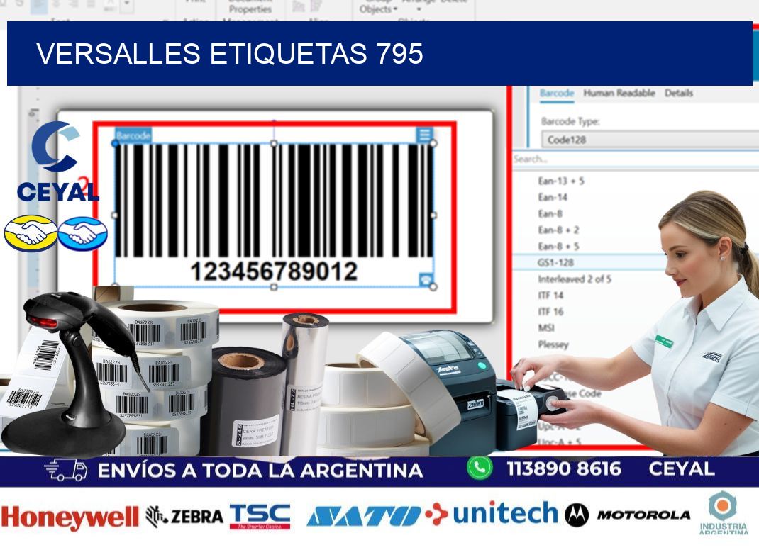 Versalles etiquetas 795