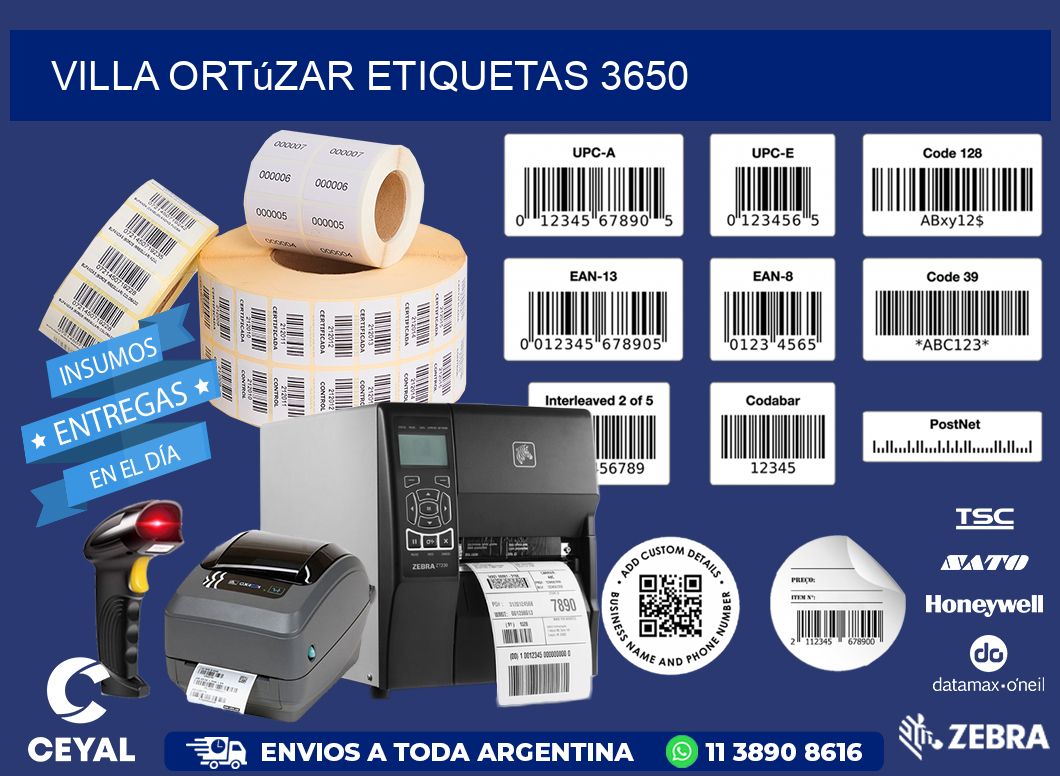 Villa Ortúzar etiquetas 3650