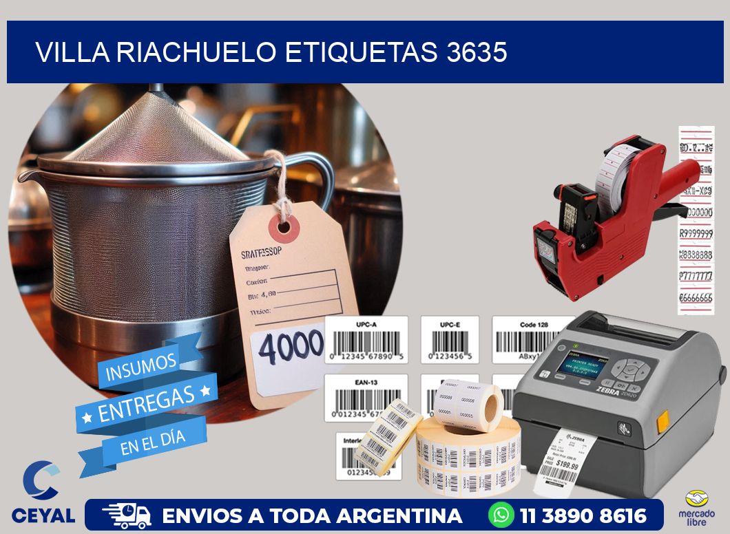 Villa Riachuelo etiquetas 3635