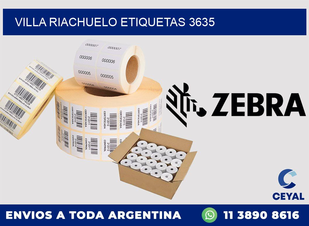 Villa Riachuelo etiquetas 3635