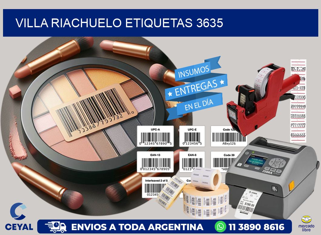 Villa Riachuelo etiquetas 3635