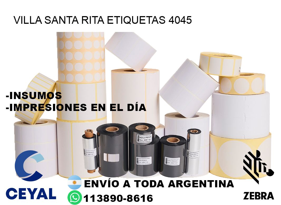 Villa Santa Rita etiquetas 4045