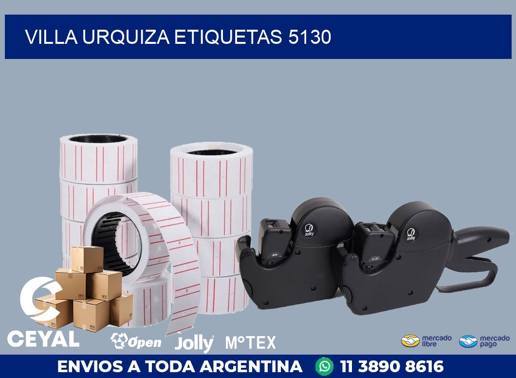Villa Urquiza etiquetas 5130