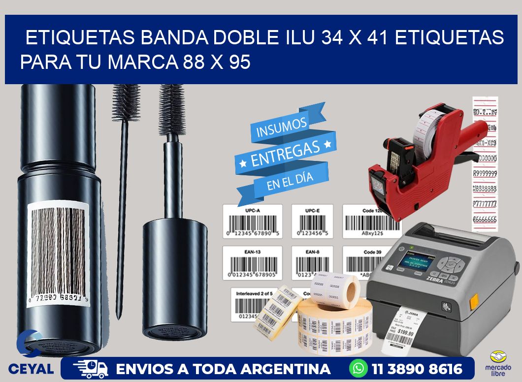 etiquetas banda doble ilu 34 x 41 etiquetas para tu marca 88 x 95