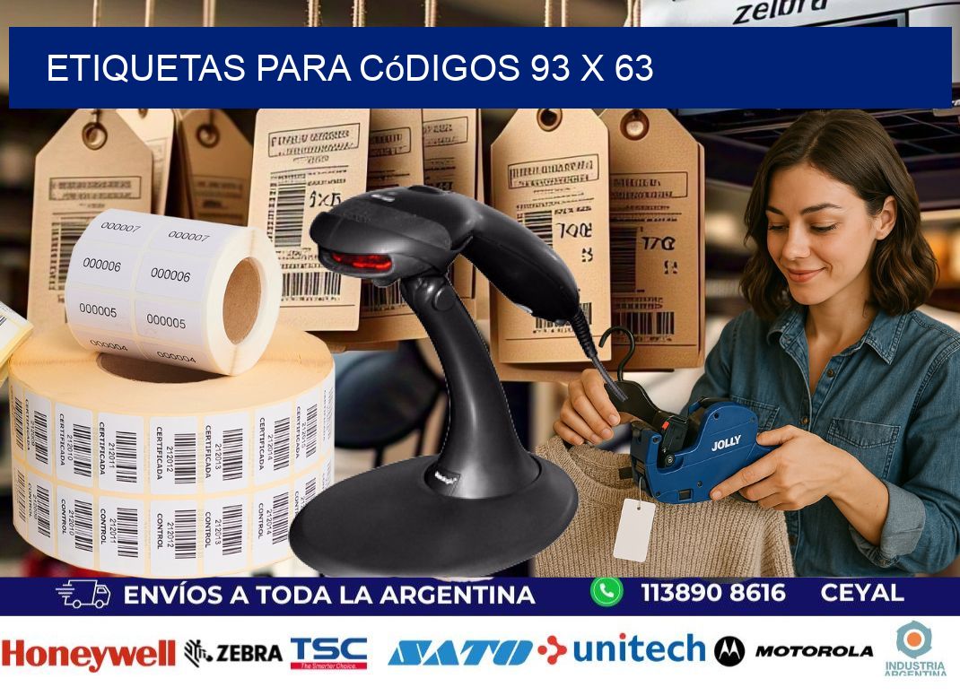 etiquetas para códigos 93 x 63