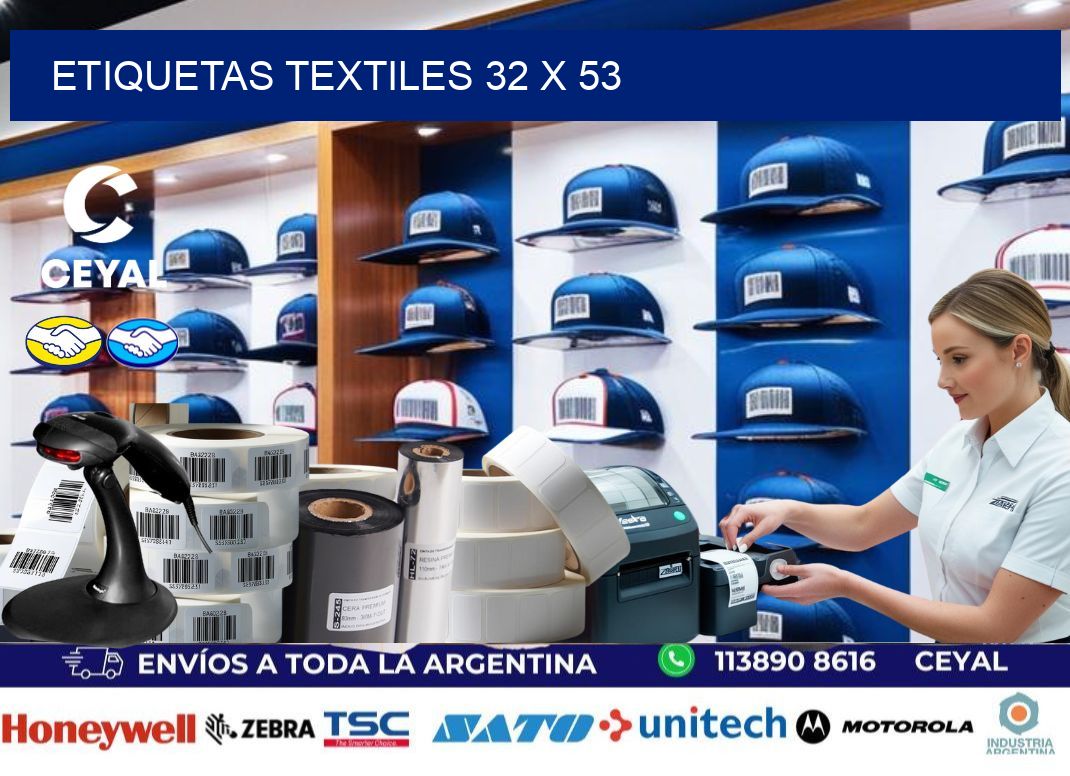 etiquetas textiles 32 x 53