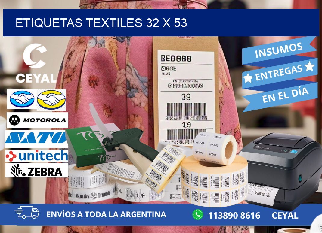 etiquetas textiles 32 x 53