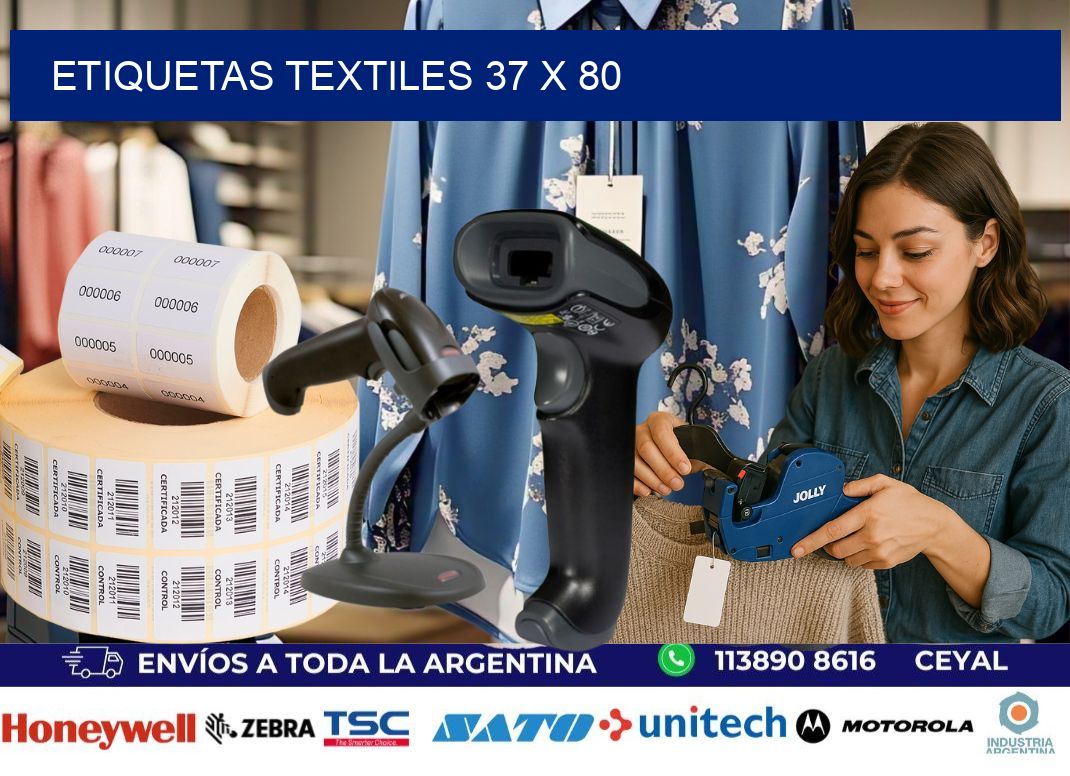 etiquetas textiles 37 x 80