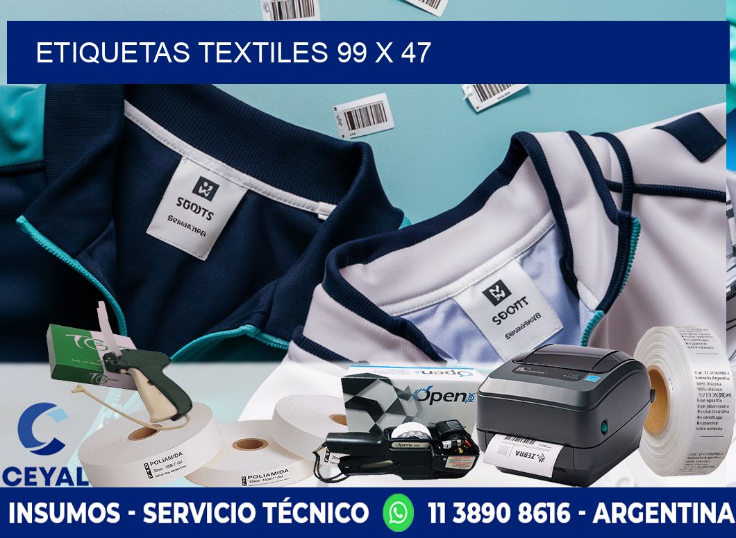 etiquetas textiles 99 x 47