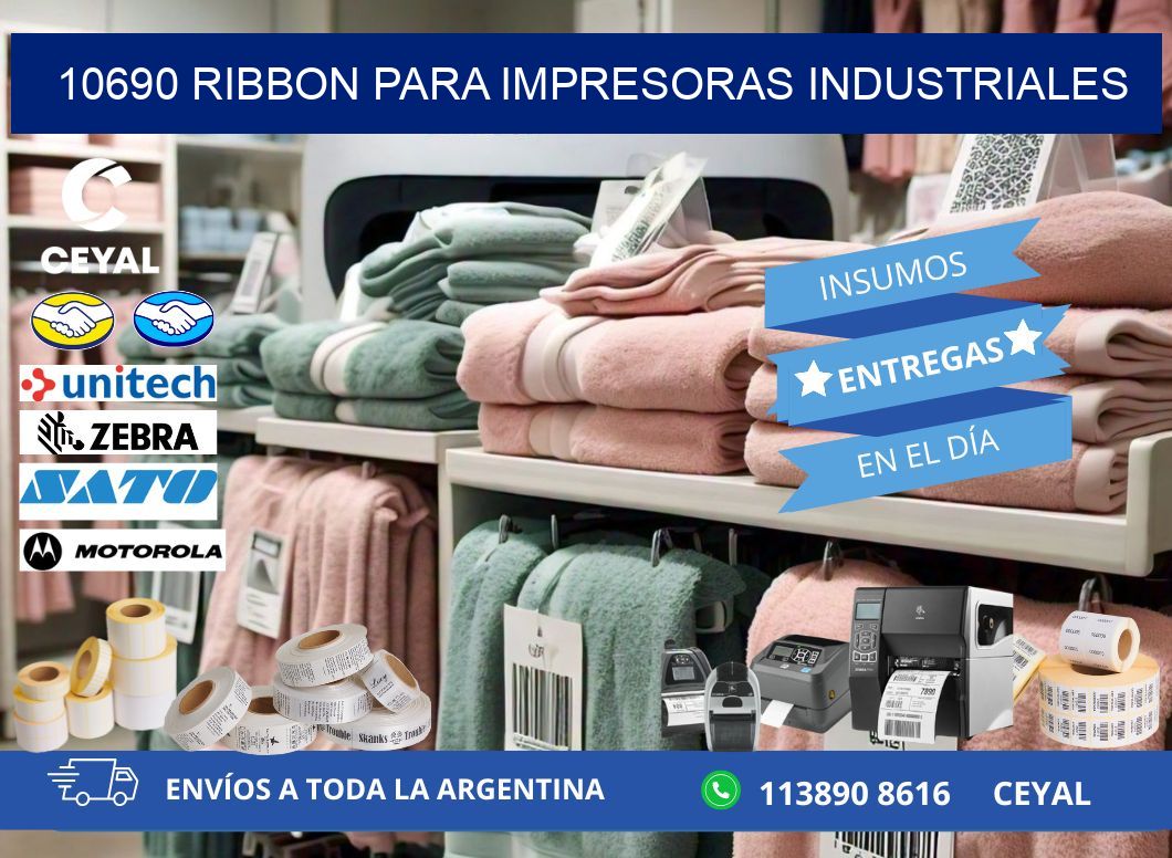 10690 Ribbon para impresoras industriales
