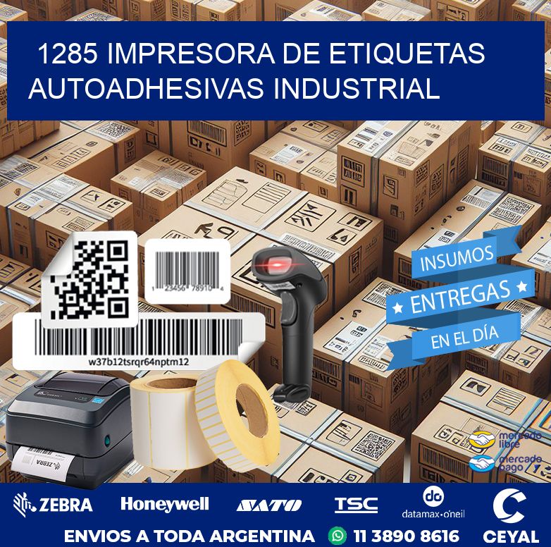 1285 Impresora de etiquetas autoadhesivas industrial