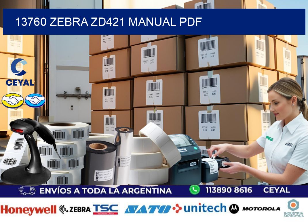 13760 Zebra ZD421 manual PDF