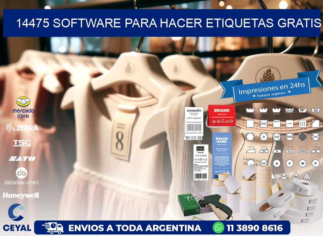 14475 Software para hacer etiquetas gratis