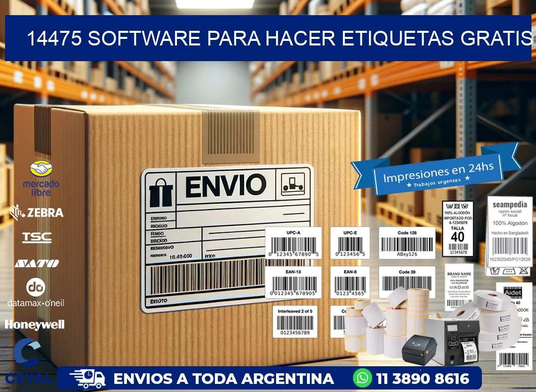 14475 Software para hacer etiquetas gratis