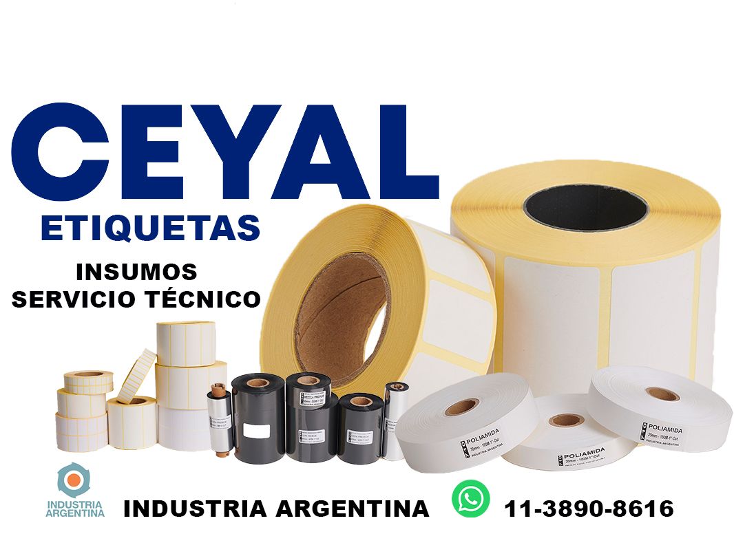 17575 Etiquetas adhesivas ean13 textil