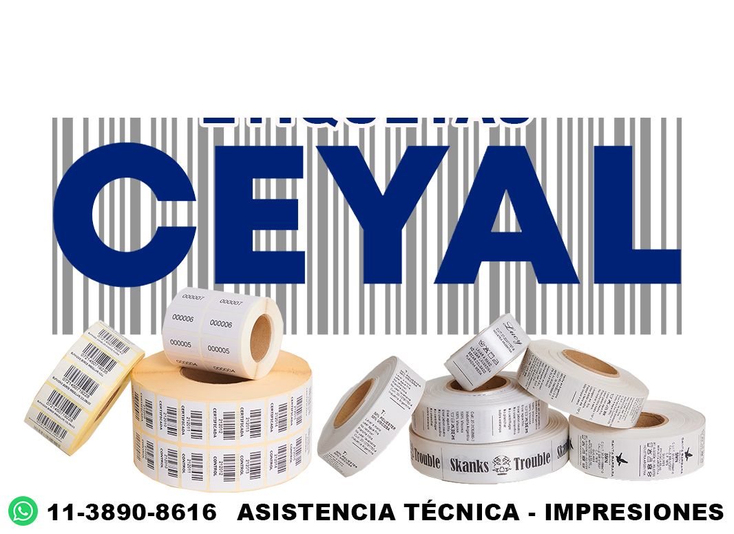 21040 etiquetas personalizadas con impresión variable