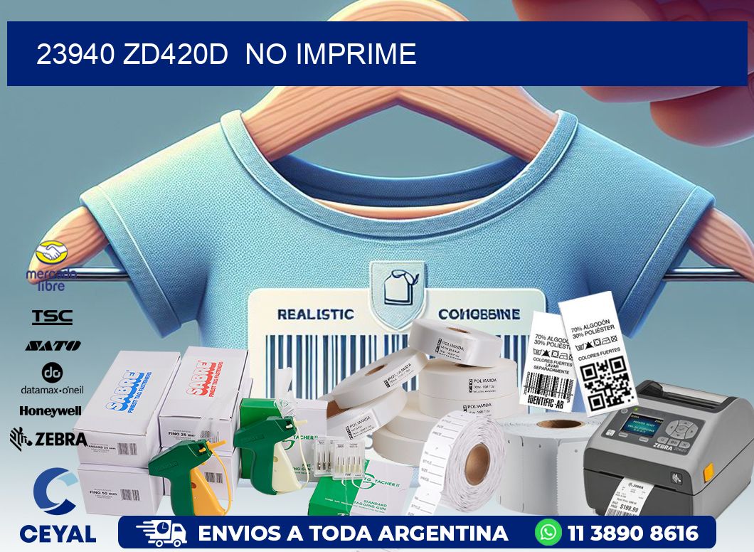 23940 ZD420d no imprime