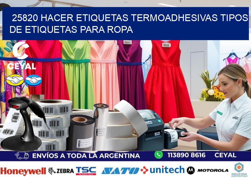 25820 hacer etiquetas termoadhesivas tipos de etiquetas para ropa