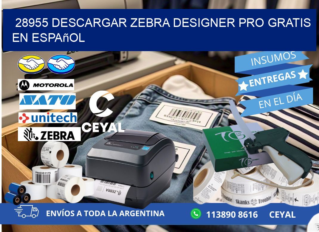 28955 Descargar Zebra Designer Pro gratis en Español