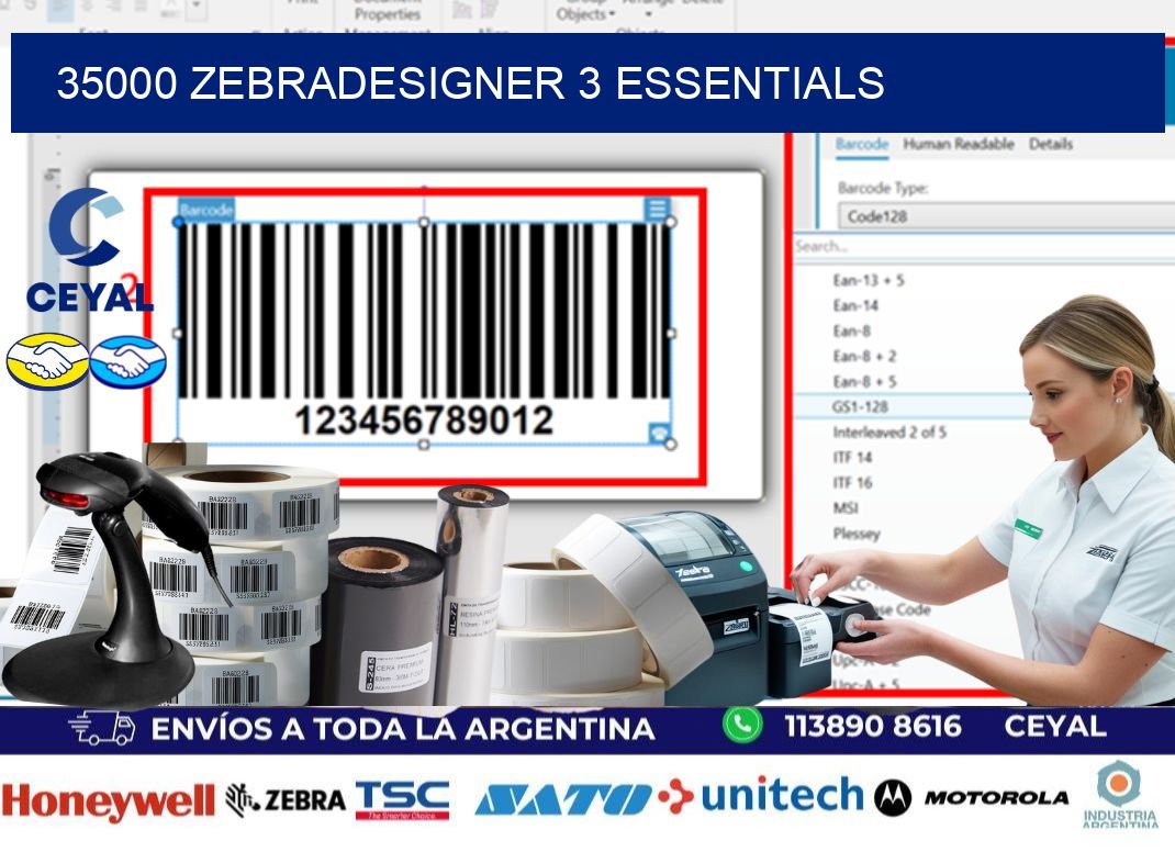 35000 ZebraDesigner 3 Essentials